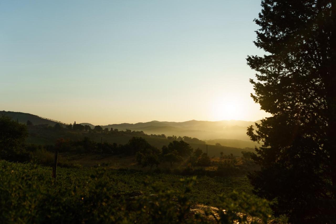 Villa Celle Di Lecchi Nel Chianti San Sano Exterior foto