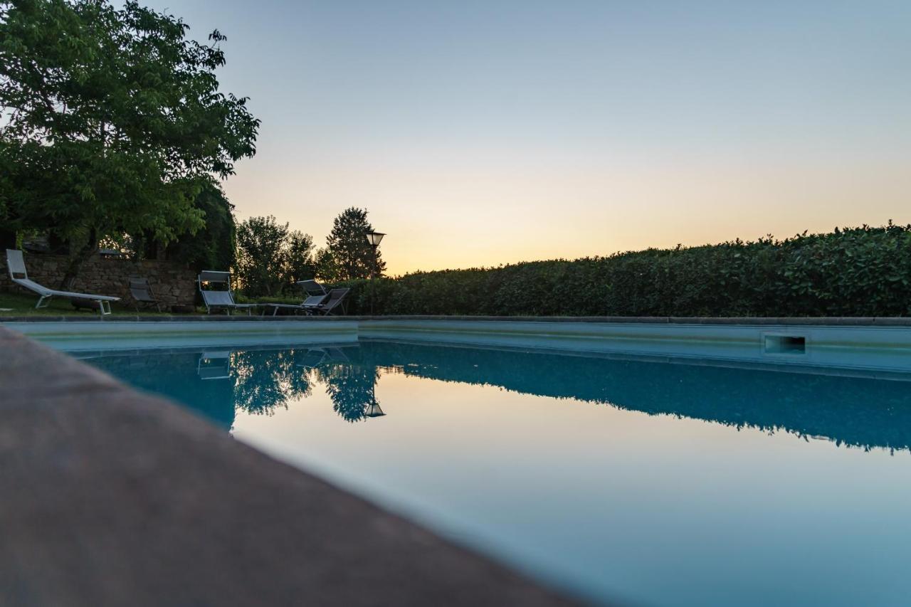 Villa Celle Di Lecchi Nel Chianti San Sano Exterior foto