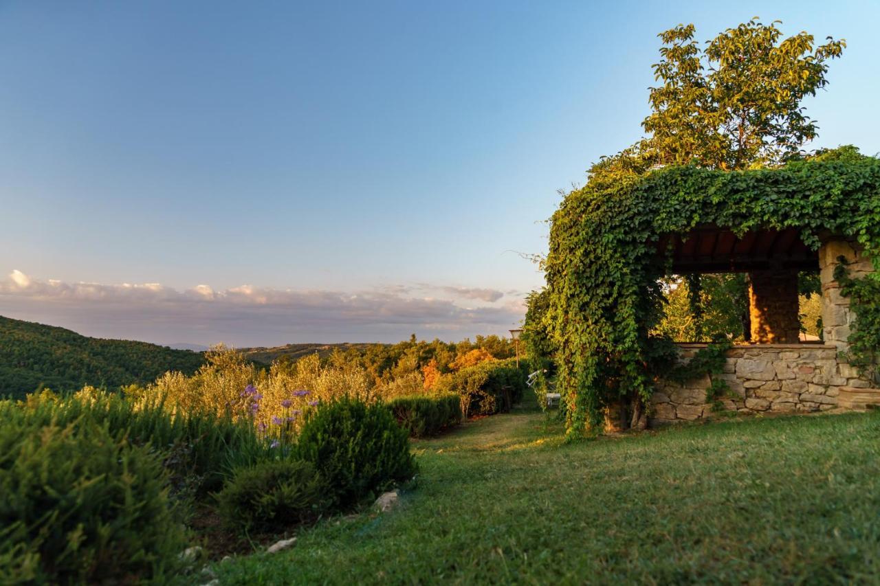 Villa Celle Di Lecchi Nel Chianti San Sano Exterior foto