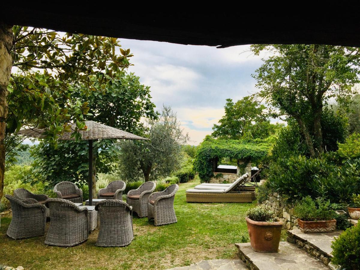 Villa Celle Di Lecchi Nel Chianti San Sano Exterior foto