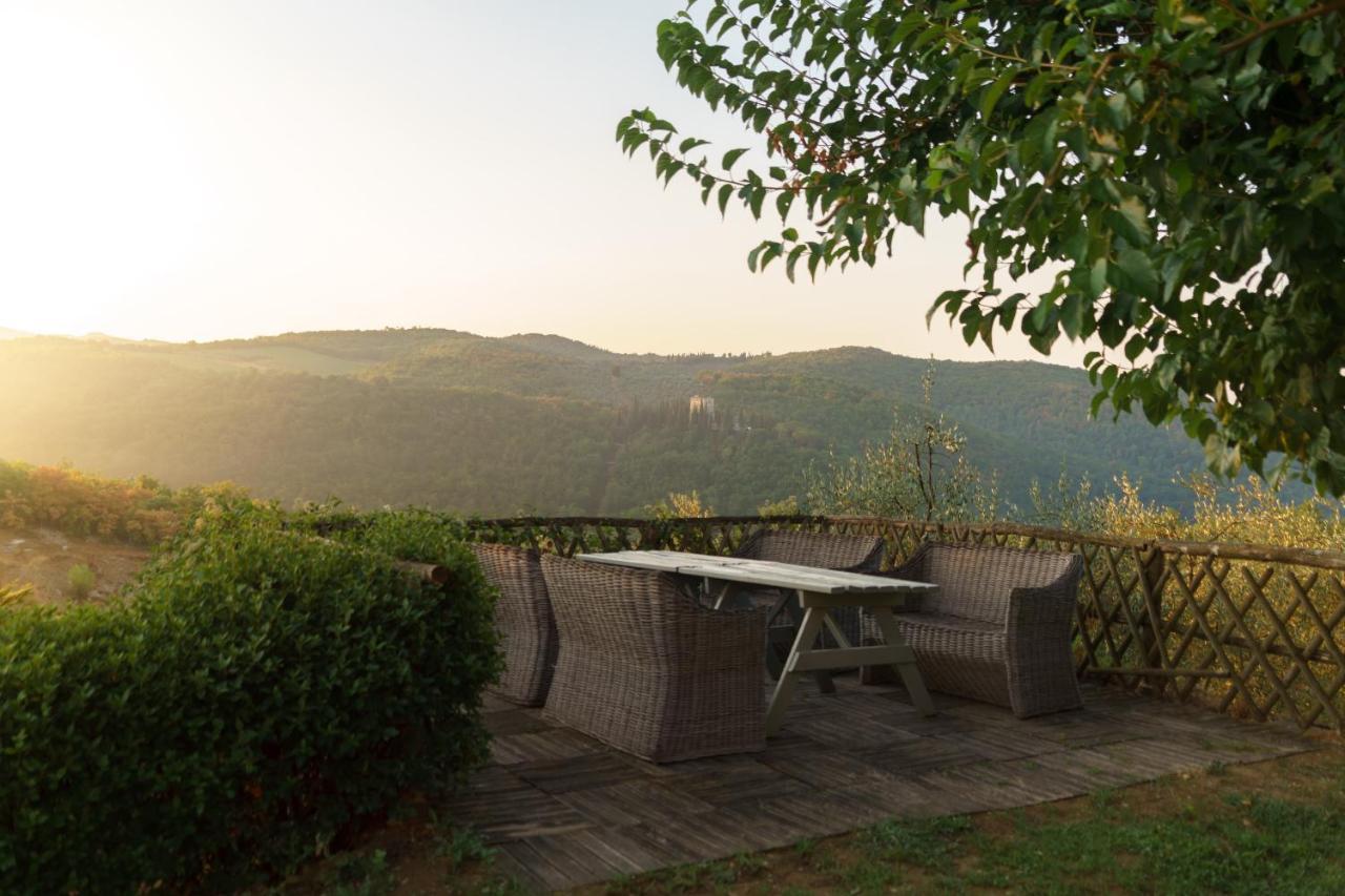 Villa Celle Di Lecchi Nel Chianti San Sano Exterior foto