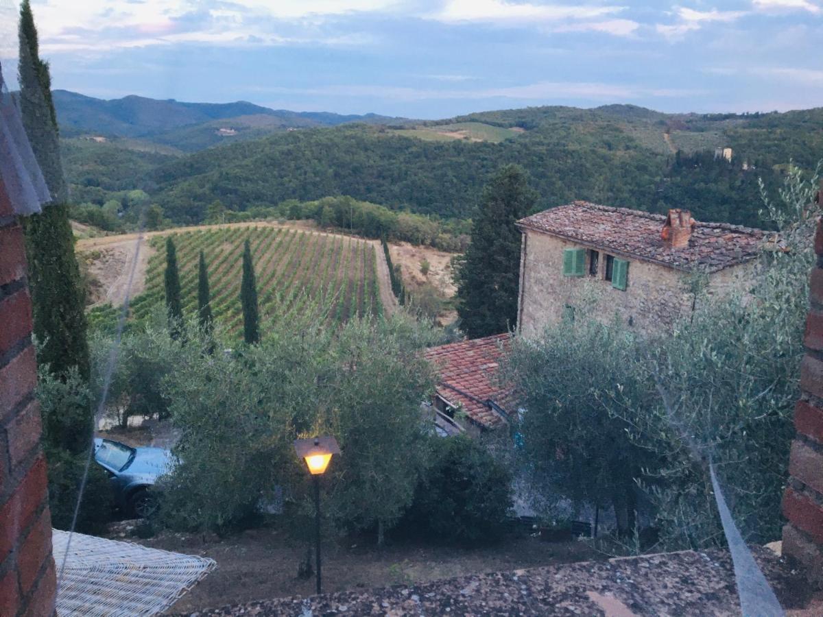 Villa Celle Di Lecchi Nel Chianti San Sano Exterior foto