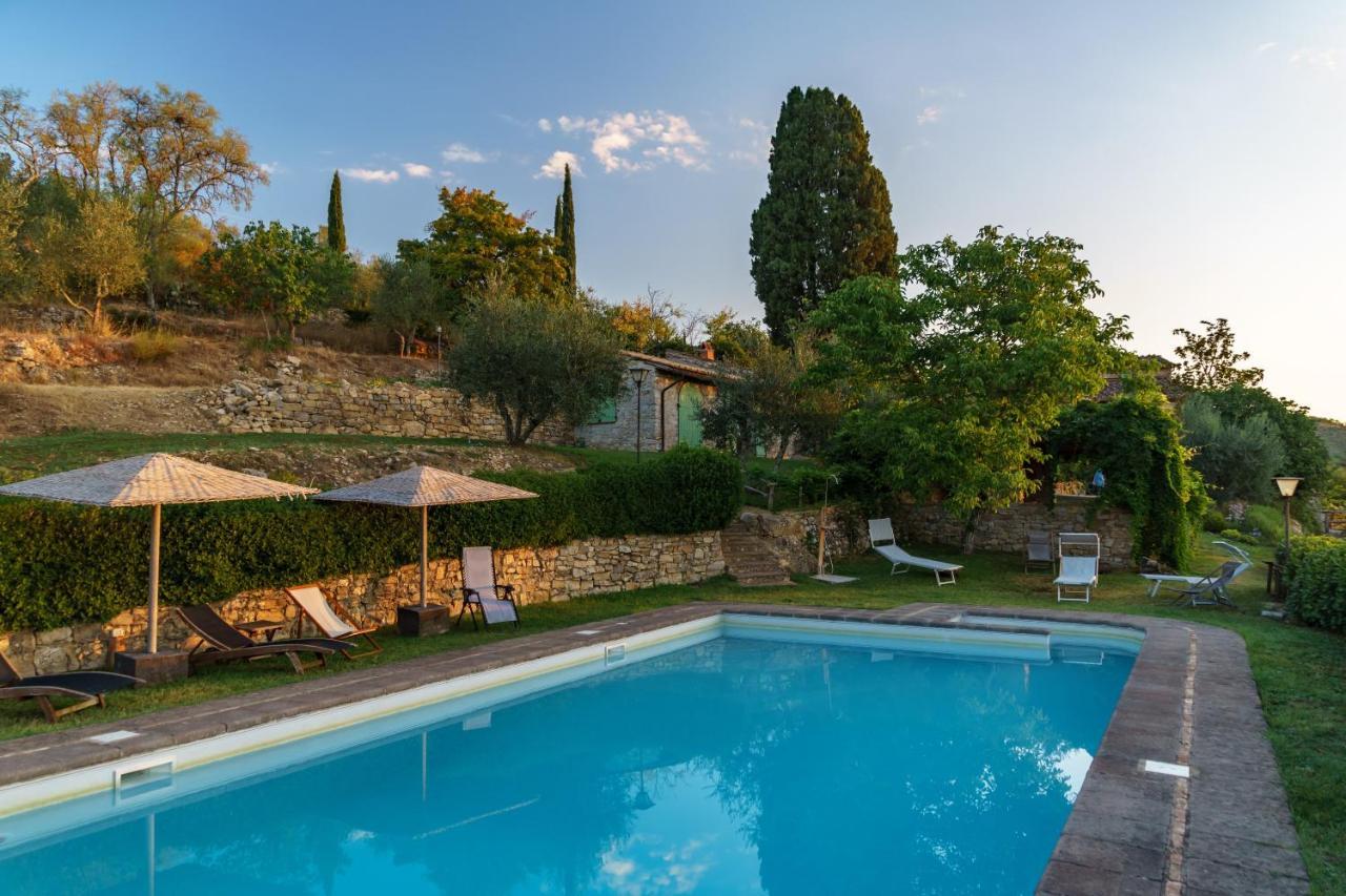 Villa Celle Di Lecchi Nel Chianti San Sano Exterior foto