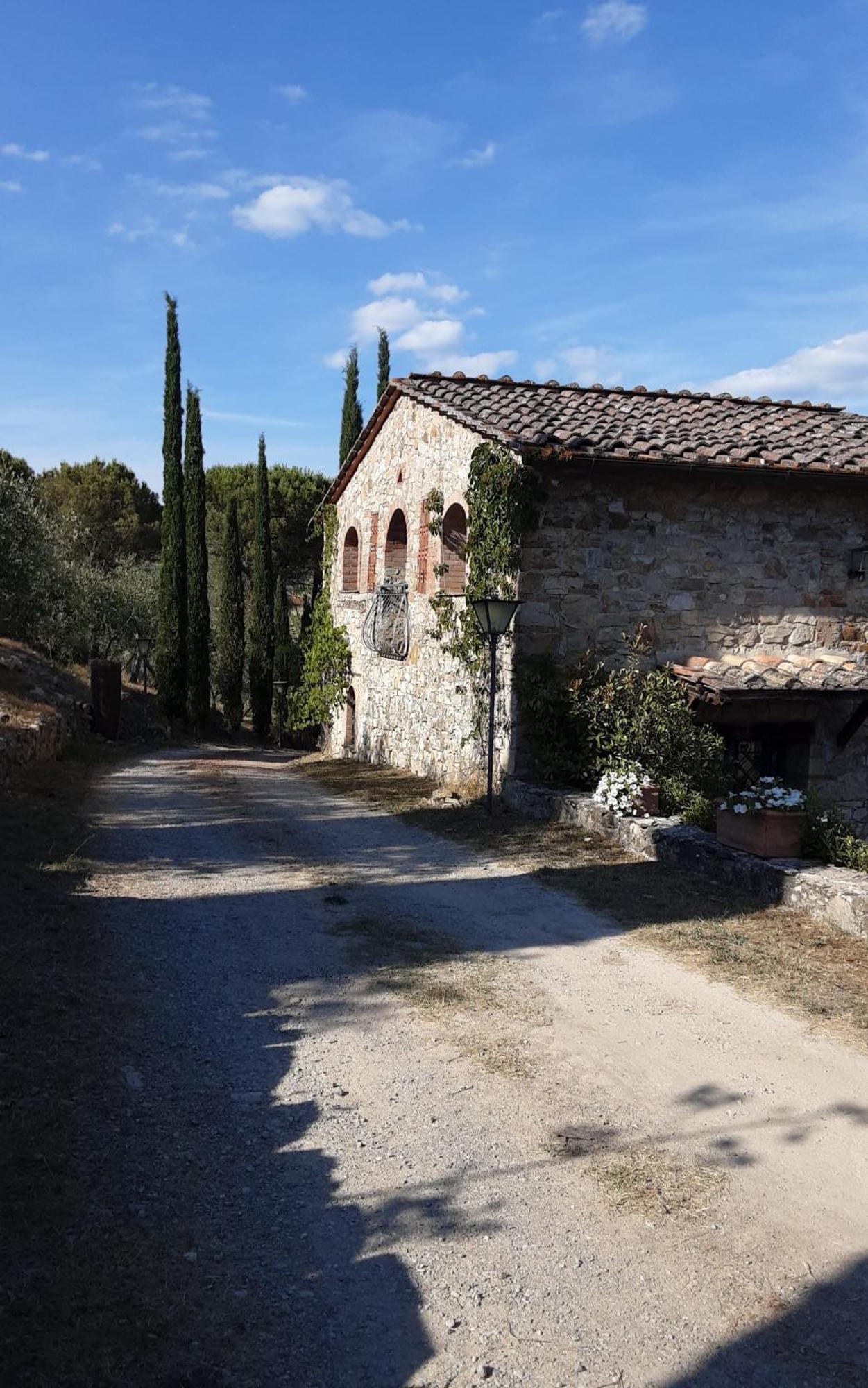 Villa Celle Di Lecchi Nel Chianti San Sano Exterior foto