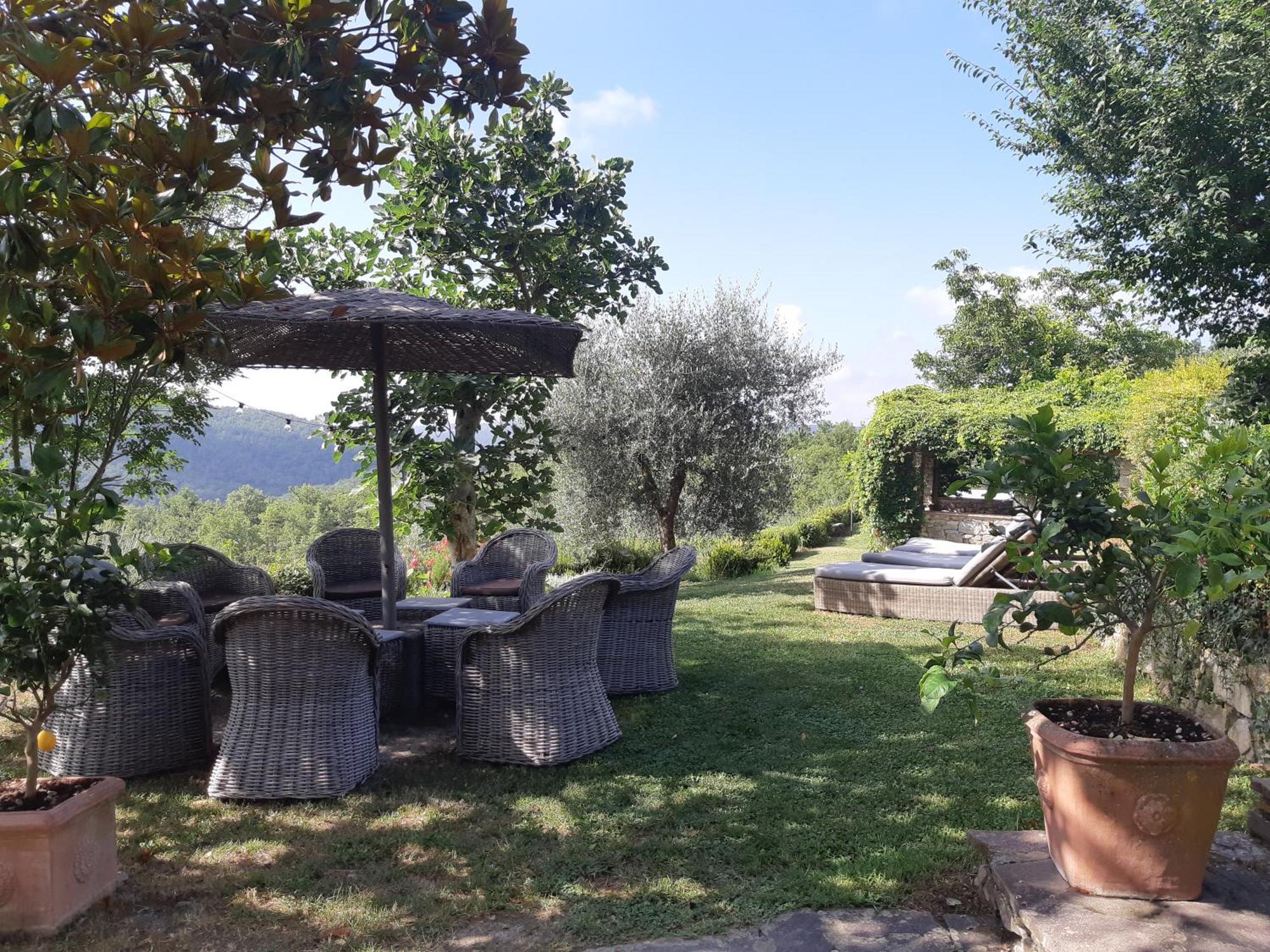 Villa Celle Di Lecchi Nel Chianti San Sano Exterior foto